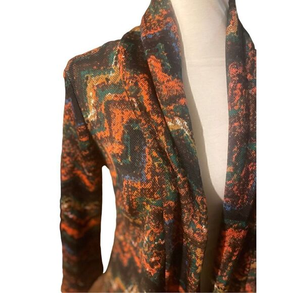 Alberto Makali Multi Color Open Cardigan Sweater XS-EUC - Picture 3 of 9